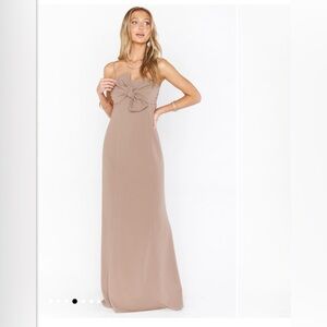 NWT show me your mumu Harper dress - dune